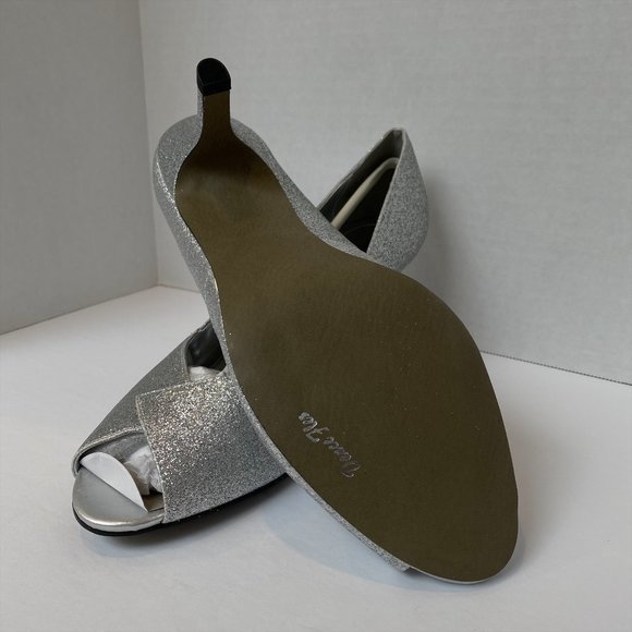 COPY - Easy Street - Alive @5 - Ravish Pump - Silver Glitter - Size 9 W - New i… - Picture 6 of 12